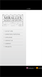 Mobile Screenshot of mueblesmiralles.com